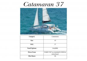 Catamaran tours Barcelona